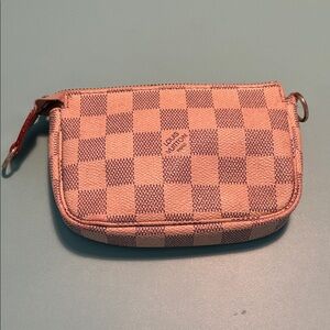 Louis Vuitton Checkered Clutch
